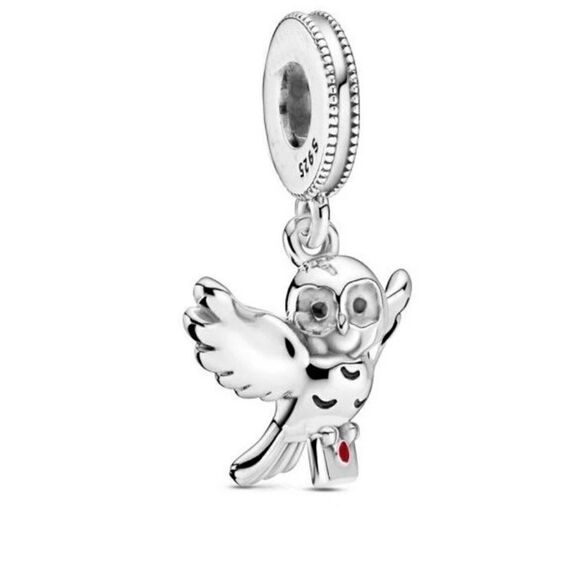 . Jewelry - 925 Silver Harry Potter Hedwig Charm
